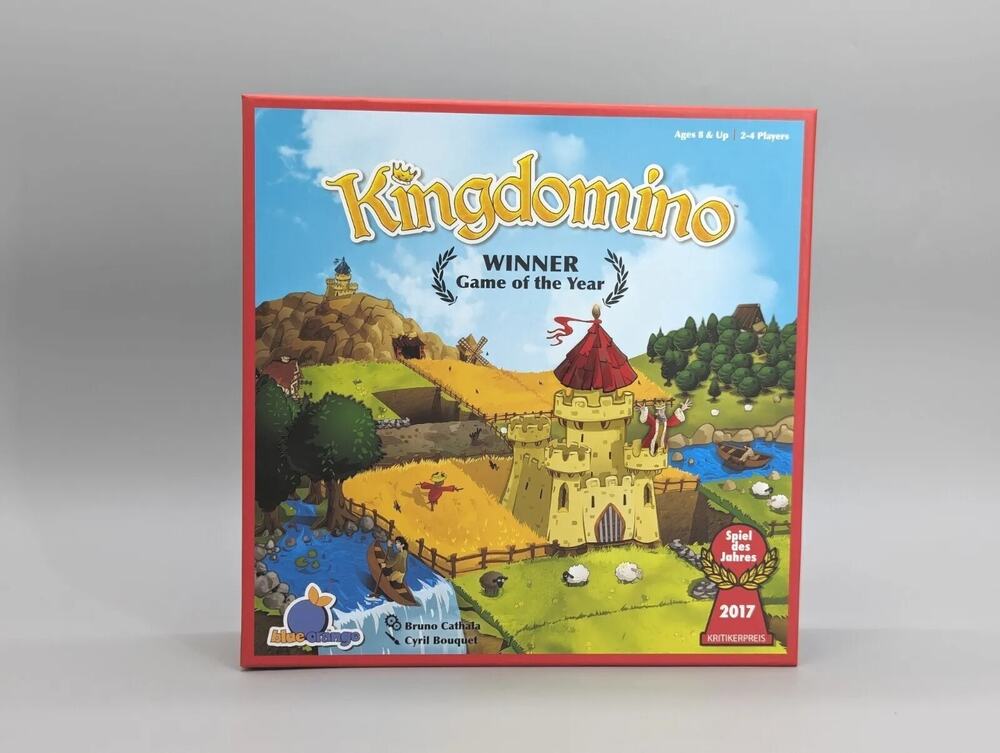 Kingdomino Family Board Game 2017 Game of the Year Edition Complete EUC